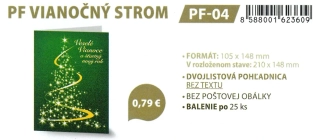 PF VIANOČNÝ STROM – PF-04